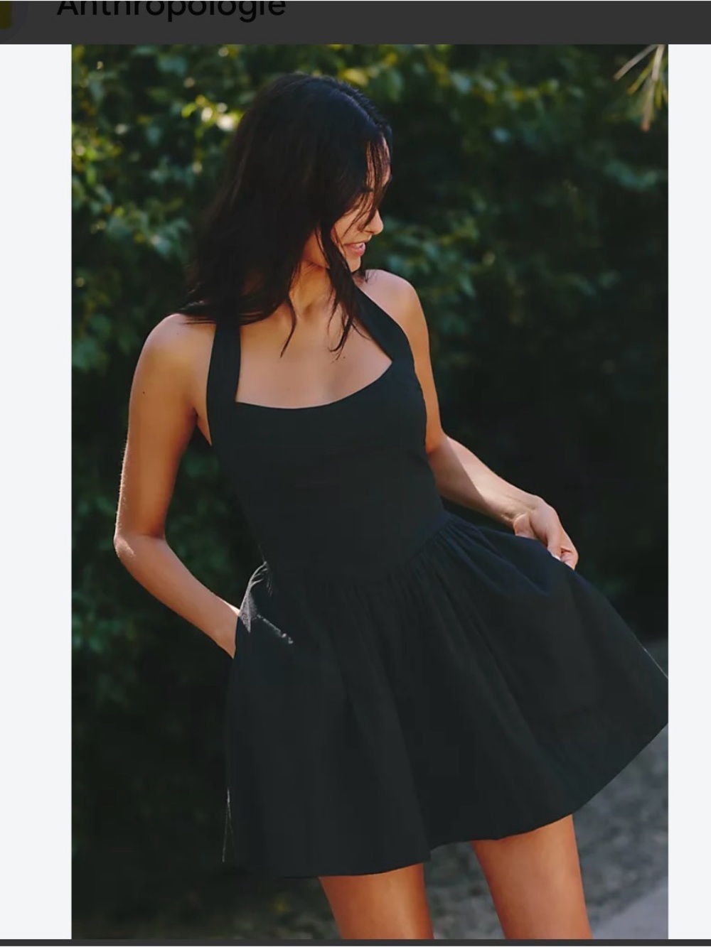 l*space Black Jolie Mini Dress